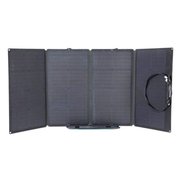 Ecoflow 160W Transportabel Solcellepanel - Sort Sale