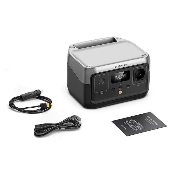 Ecoflow River 2 200W Power Station 256 Wh - Grå For Sale