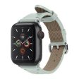 Apple Watch (38 40 SE 41 42mm) Native Union Classic Strap Ægte Læder Rem - Grøn Discount