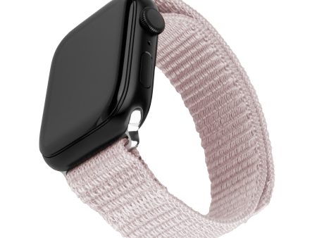 Apple Watch (42 44 SE 45 46 49mm) Fixed Nylon Rem - Rose Gold Fashion