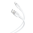 XO USB-A til Lightning Kabel 10W - 1 Meter - Hvid Fashion