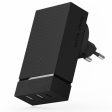 Native Union Smart Hub PD 45W Vægoplader   Rejseadapter m. USB-A & USB-C - Sort on Sale