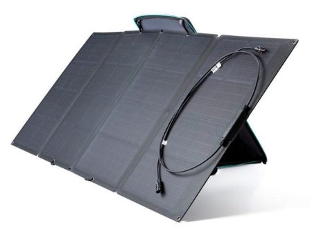 Ecoflow 160W Transportabel Solcellepanel - Sort Sale