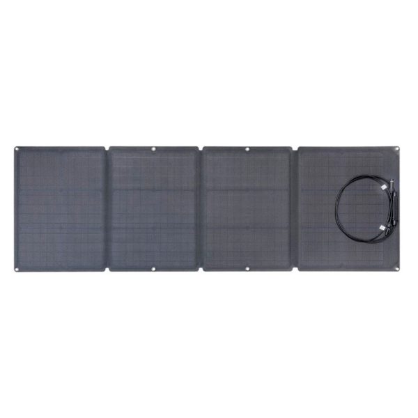 Ecoflow 110W Transportabel Solcellepanel - Sort For Cheap