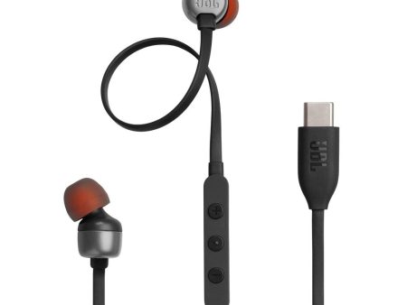 JBL Tune 310C In-Ear Høretelefoner - Sort Online now