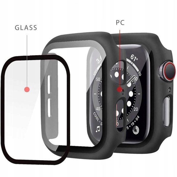 Apple Watch Tech-Protect DEFENSE360 Smartwatch Cover m. Skærmbeskyttelse - 45mm - Sort For Sale