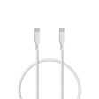 ËSSENTIALS by Upström 100W USB-C til USB-C Kabel 1.2m - Hvid Online Sale