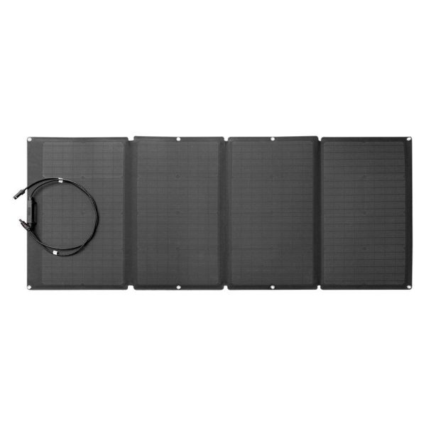 Ecoflow 160W Transportabel Solcellepanel - Sort Sale