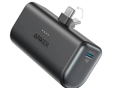 Anker Nano Powerbank 5.000 mAh 22.5W USB-C - Sort Sale