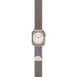 Apple Watch (42 44 SE 45 46 49mm) Epico Milanese Rustfri Stål Rem - Starlight Online Hot Sale