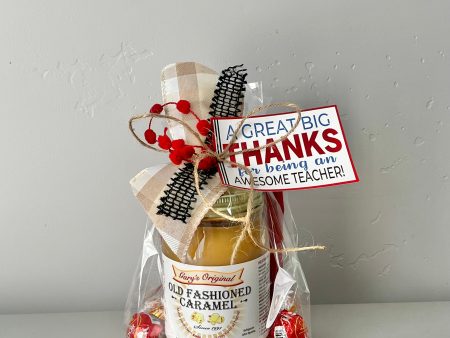 Teacher Appreciation - Caramel Jar on Sale