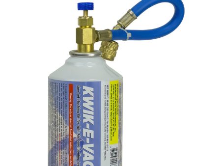 KWIK-E-VAC Line Set Flushing Kit Installation Simplifier for Mini Split Air Conditioning Systems Sale