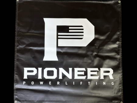 3  x 3  Pioneer Powerlifting™ Banner on Sale