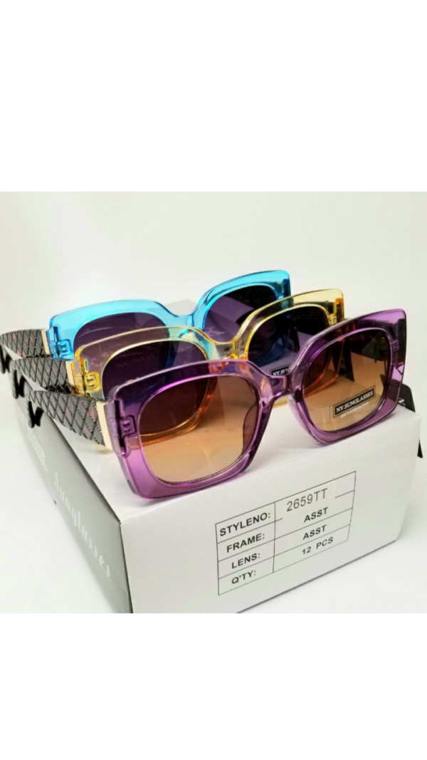 2659TT-Sunglasses (12 Asst Pieces Per Box) For Sale