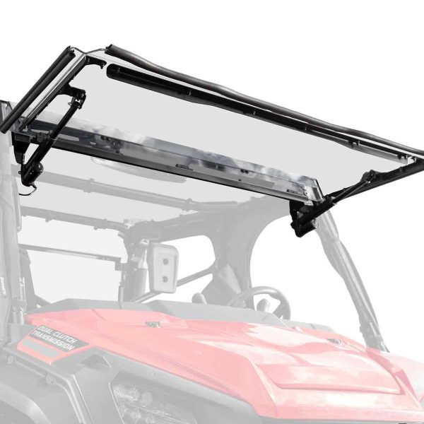 Maxdrive Power Flip Windshield for 2016+ Honda Pioneer 1000 Online now