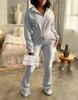 TP3250+TT8510P - FLEECE CROP TOP & STACK PANTS SET Supply