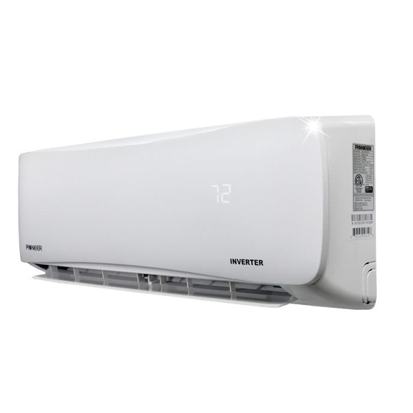 Pioneer® 12,000 BTU 21.4 SEER2 Ductless Mini-Split Inverter+ Air Conditioner Heat Pump System Full Set 230V Supply