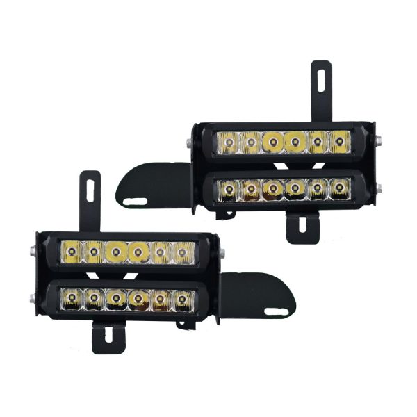 Dual Wide 8  LED Headlights for 2019-2021 Honda Talon Sale