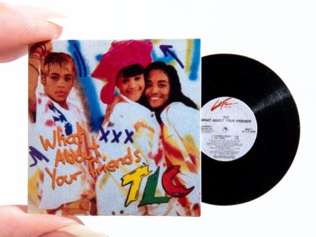 TLC WHAT ABOUT YOUR FRIENDS 【MINIATURE RNB RECORD】 Hot on Sale