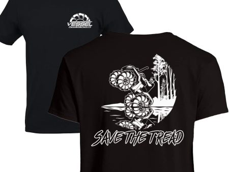 Save The Tread Tee (Black) on Sale