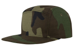 CAP019-Solid 5 Panel Bike Cap Hot on Sale