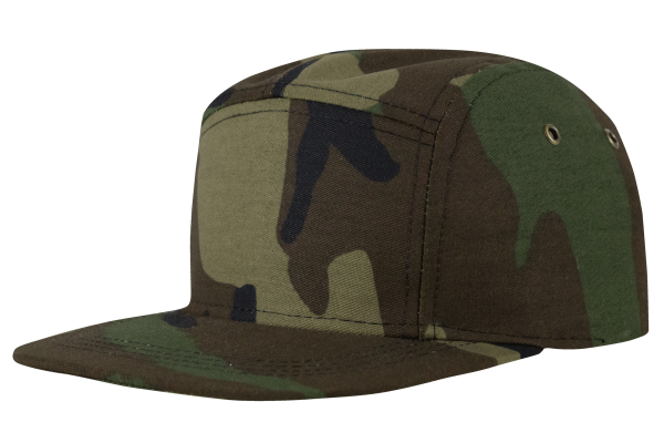 CAP019-Solid 5 Panel Bike Cap Hot on Sale