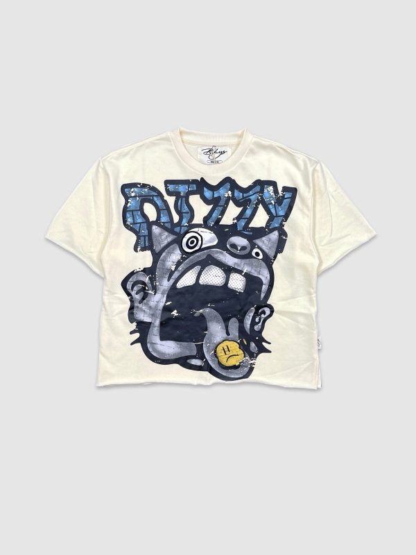 BKYS-T1227-Dizzy Cropped Tee For Sale