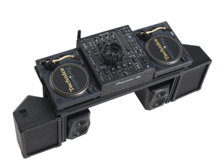 TECHNICS SL-1200M7L, MIXIER, HEADPHONE and SPEAKER SET 【Miniature Professional DJ multi player set】 Supply