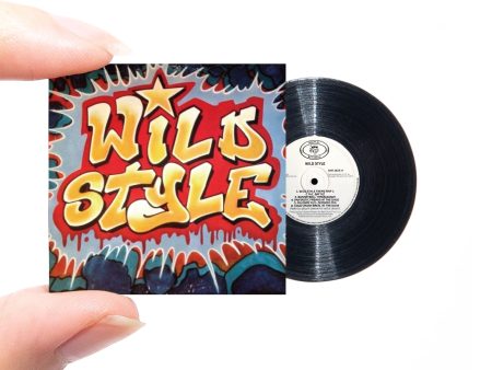 Wild Style【MINIATURE HIPHOP VINYL】 Hot on Sale