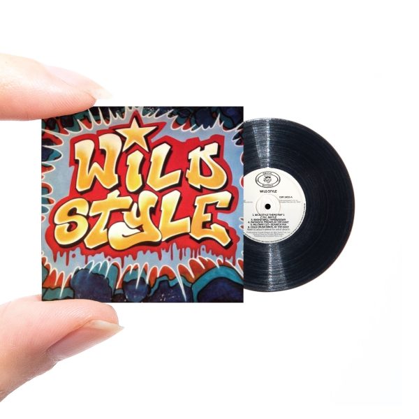 Wild Style【MINIATURE HIPHOP VINYL】 Hot on Sale