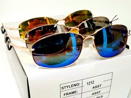 1212-Sunglasses (12 Asst Pieces Per Box) Hot on Sale