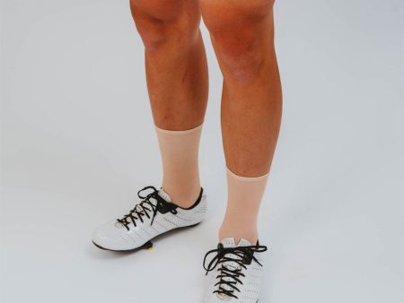 Lightweight Tall Socks - Tan For Cheap