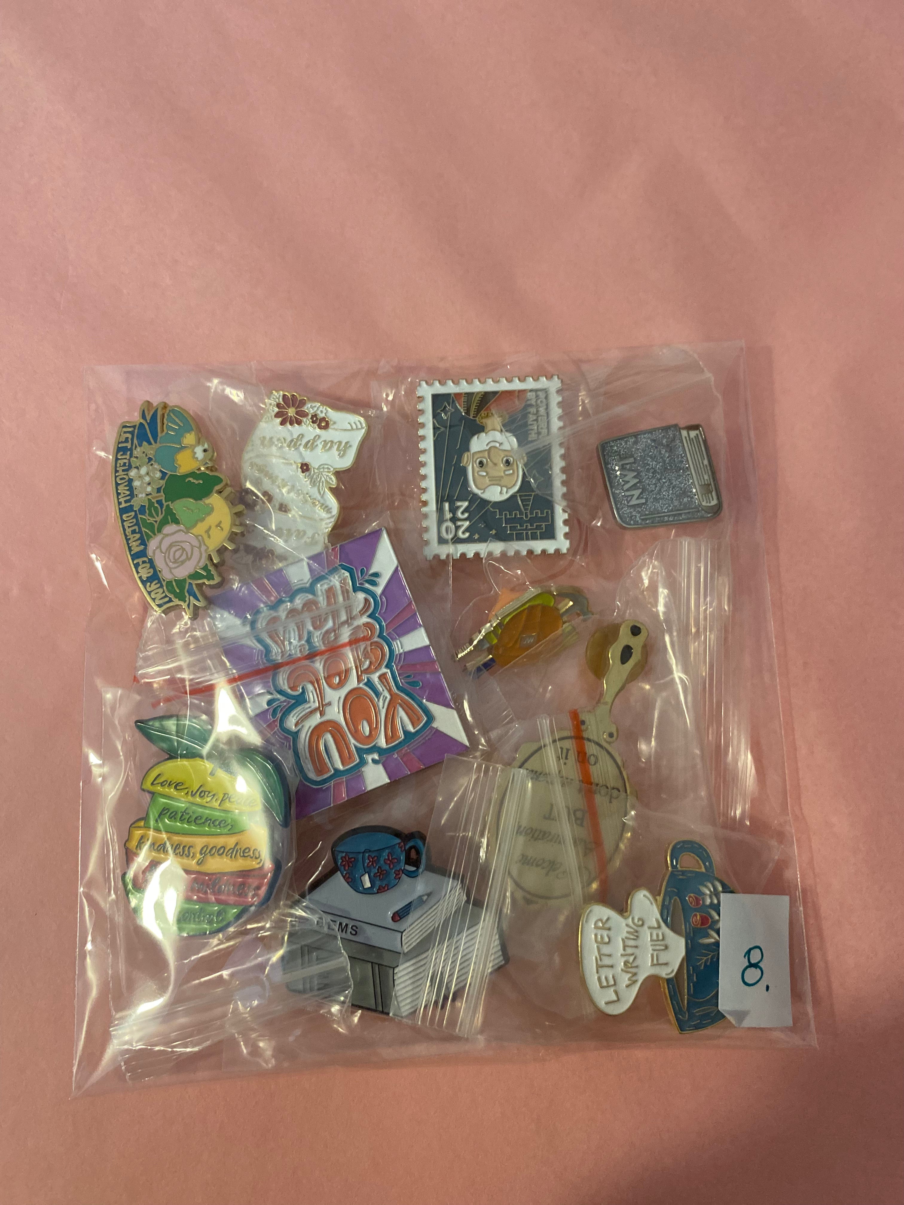 *** CLEARANCE *** BULK PIN PACK 10 PINS FOR $20 Online