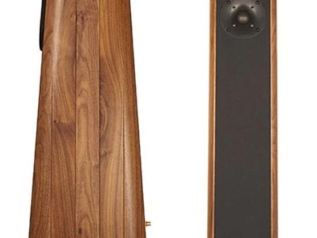 Chario Floorstanding Speakers Amelia Walnut on Sale