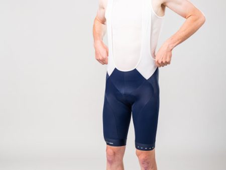 Silver Bib Short - Dark Blue Discount