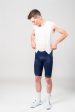 Silver Bib Short - Dark Blue Discount