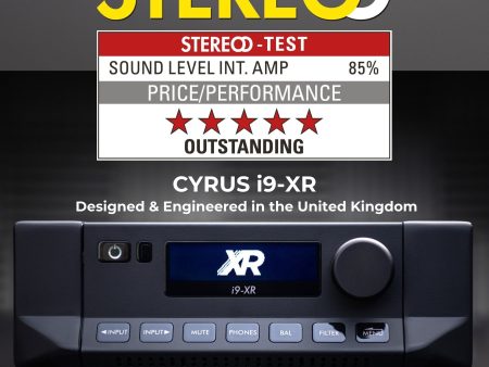 Cyrus Integrated Amplifier i9-XR Fashion