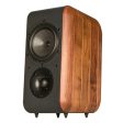 Chario Bookshelf Speakers Nobile Walnut Fashion