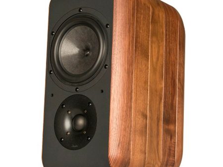 Chario Bookshelf Speakers Nobile Walnut Fashion