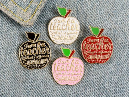 ***CLEARANCE*** I AM A TEACHER WHAT IS YOUR SUPER POWER ? Enamel Pin Online now