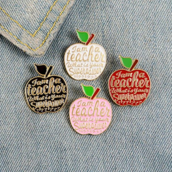 ***CLEARANCE*** I AM A TEACHER WHAT IS YOUR SUPER POWER ? Enamel Pin Online now