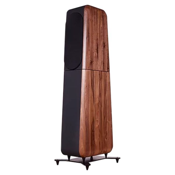 Chario Floorstanding Speakers Aria Walnut Hot on Sale