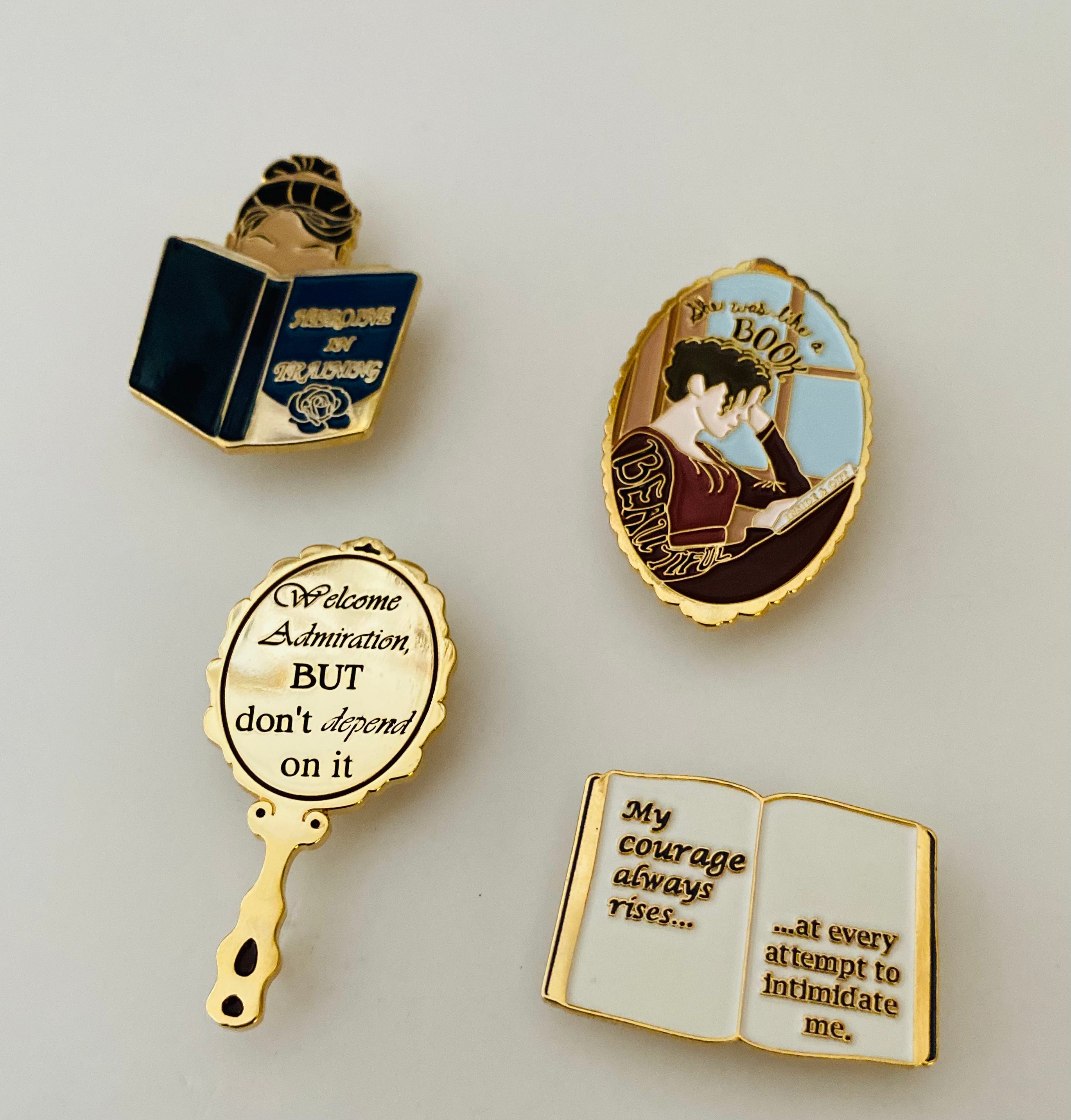 *** CLEARANCE *** Calm Expressions - Self Respect Enamel Pin Collection Supply