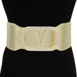 KM1309- RHINESTONE ELASTIC BELT Online Hot Sale