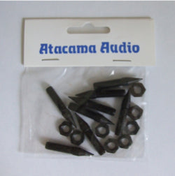 Atacama M6 CARPET SPIKES C W LOCK NUTS - SET OF 8 Supply