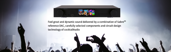 Cocktail Audio N25 USB DAC and Network Streamer Online Sale