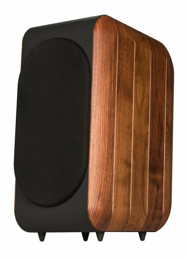 Chario Bookshelf Speakers Nobile Walnut Fashion