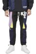 KLP-KJ7750-KMP7750-Color Block Anorak Jacket & Pants Fashion