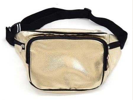 NYI-LA6126- METALLIC FANNY PACK Fashion