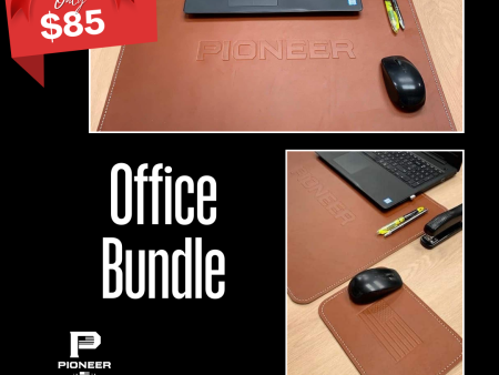 Leather Desk & Mouse Pad Bundle on Sale